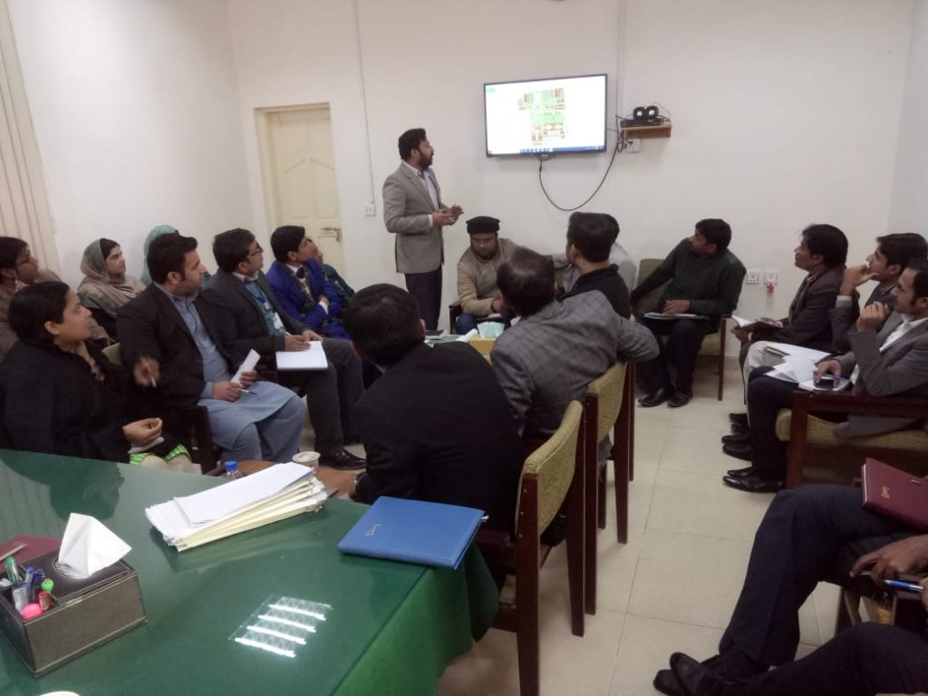 Arch.Mohsin Mughal During Master Planning Project Presentation 1024x768