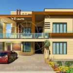 1 kanal House Design in DC Colony Gujranwala