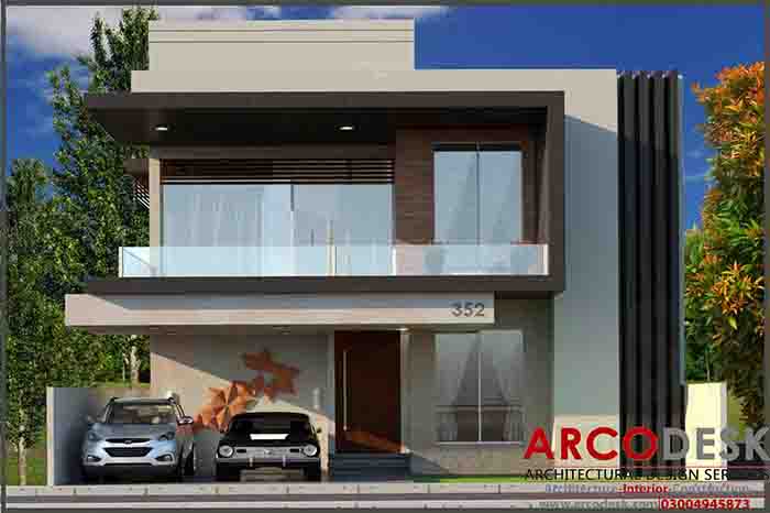 Beautiful and stylish Modern House Design in D 12 Islamabad