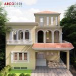 10 Marla Spanish House Design in Mardan KPK