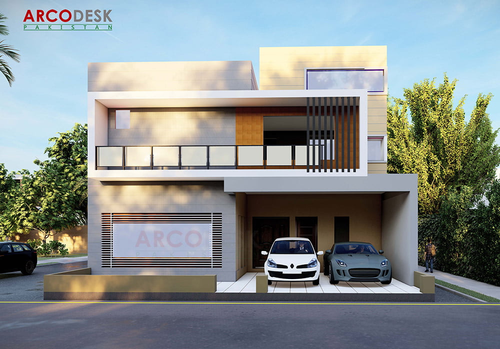 10 Marla (35x70) Modern House Design at Multi Garden MPCH B17 Islamabad
