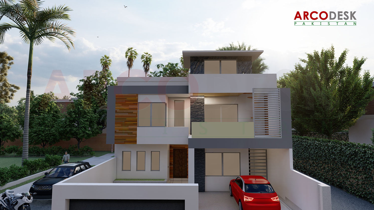 Modern House Design at Sector D12 Islamabad