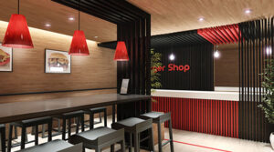 Burgar Point Cafe Interior Design