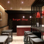 Burger Point Interior Design