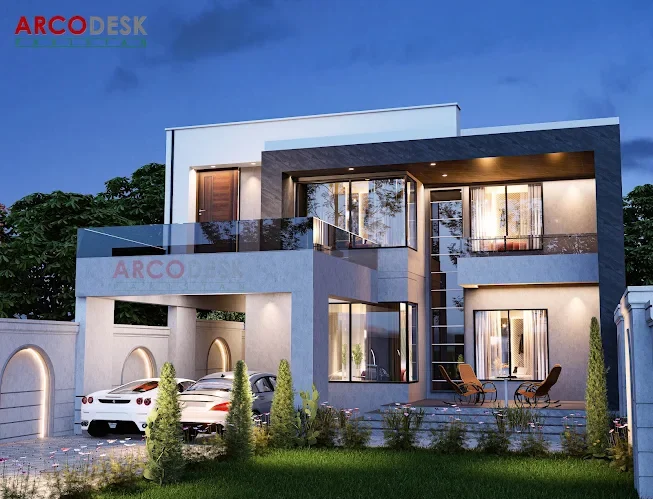 1 Kanal Stylish Modern House Design in Monsehra KPK