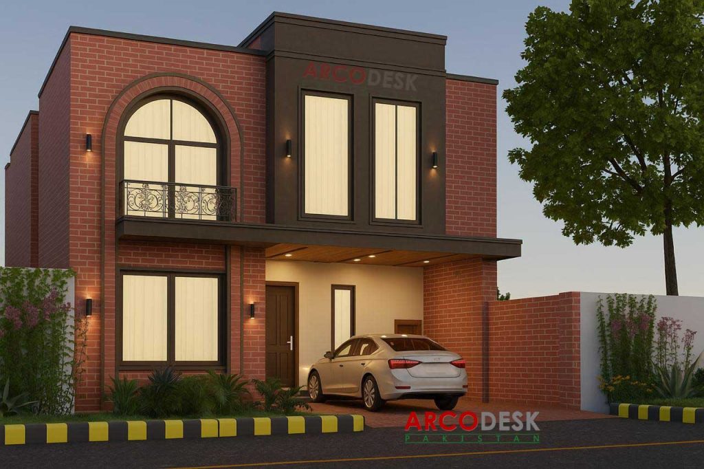 10 Marla Traditional Elegant Villa Design in Faisal Town Rawalpindi