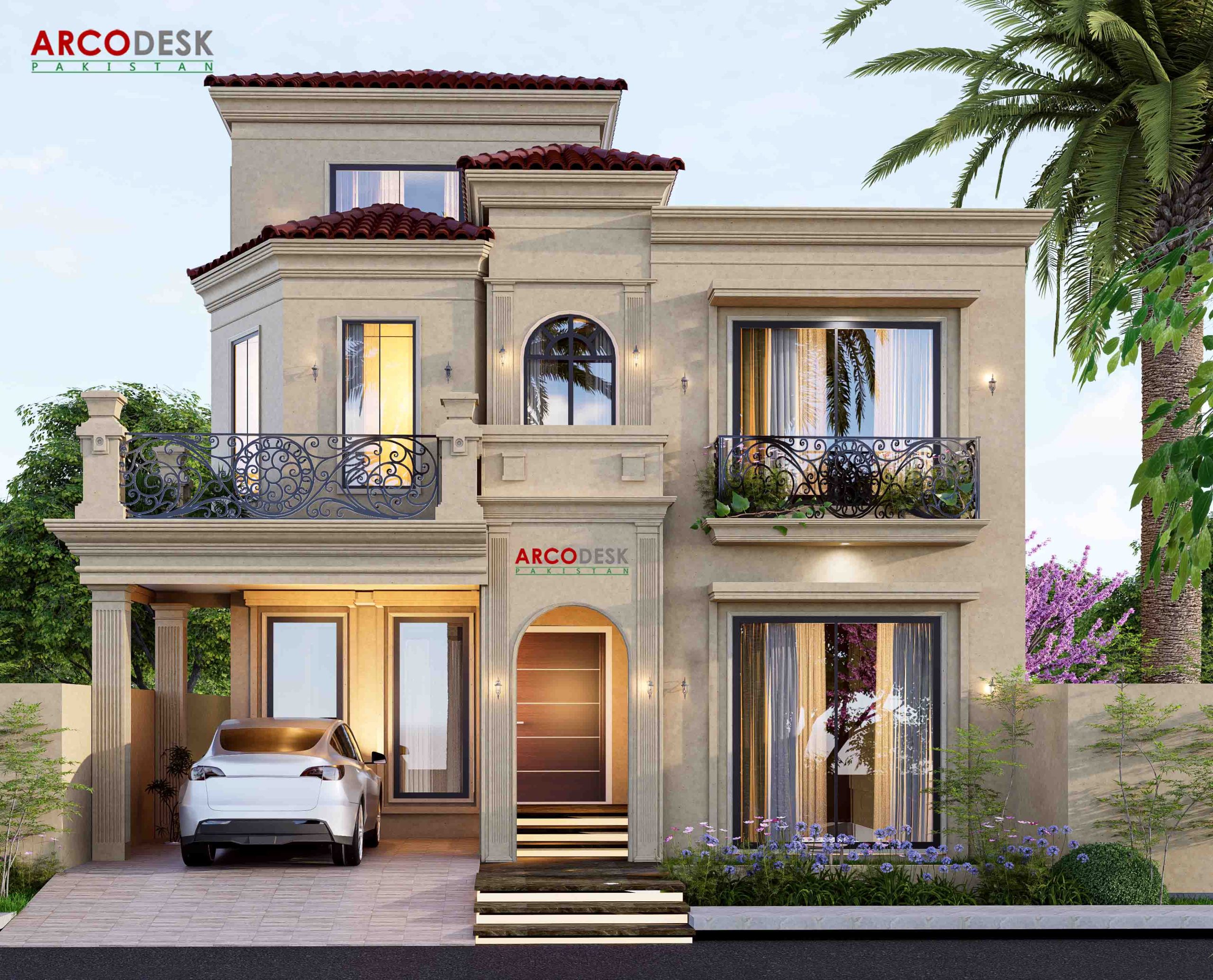 Beautiful-Spanish-House-Design-in-Shah-Allah-Ditta-D12-Islamabad