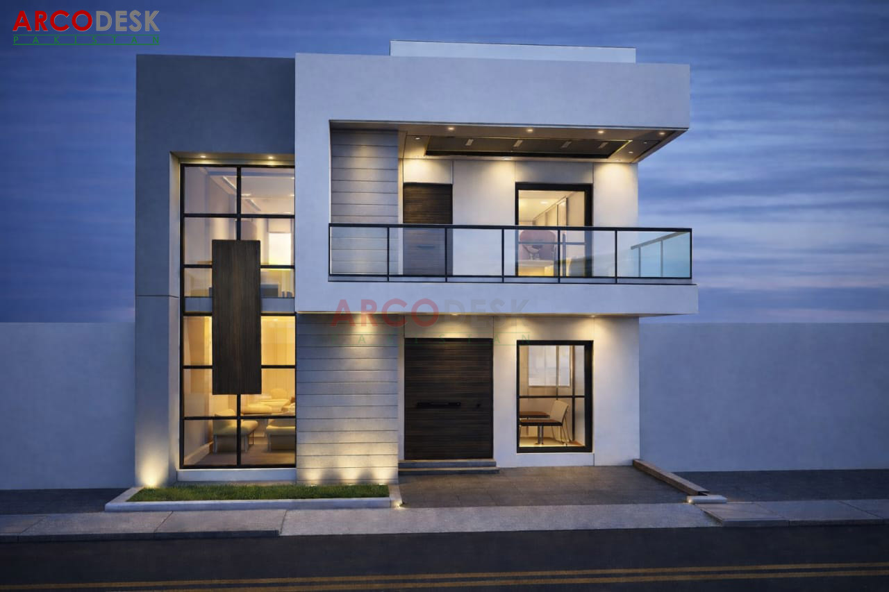 10 Marla Modern House Design in Multi Gardens B-17 Islamabad