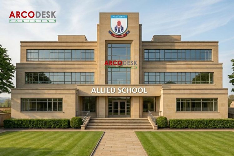 Allied School Campus Design in Sialkot