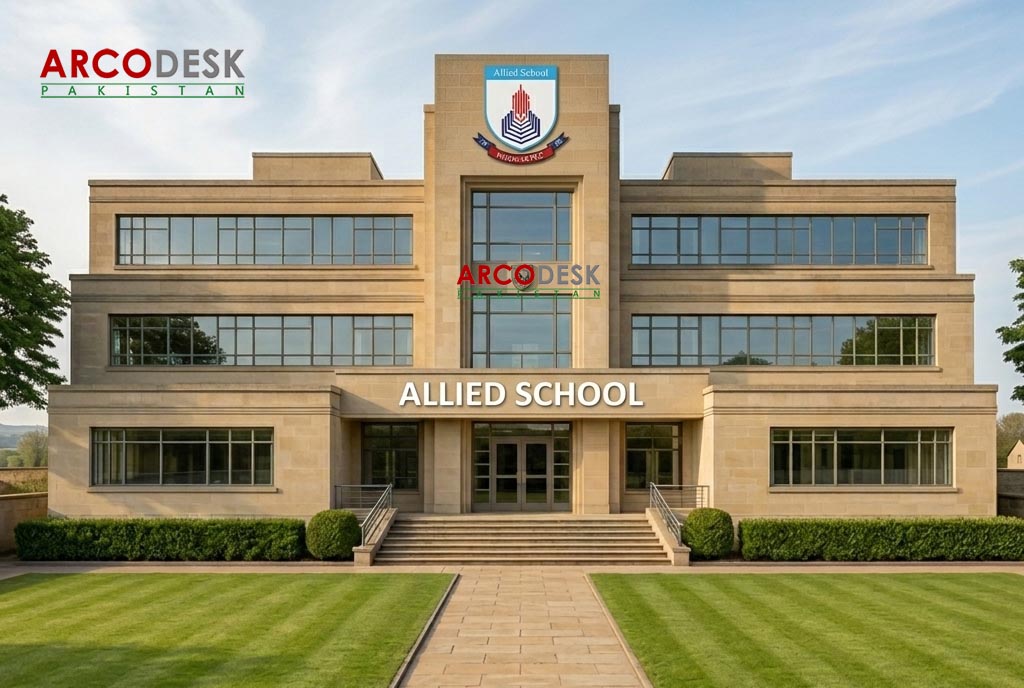 Allied School Campus Design in Sialkot