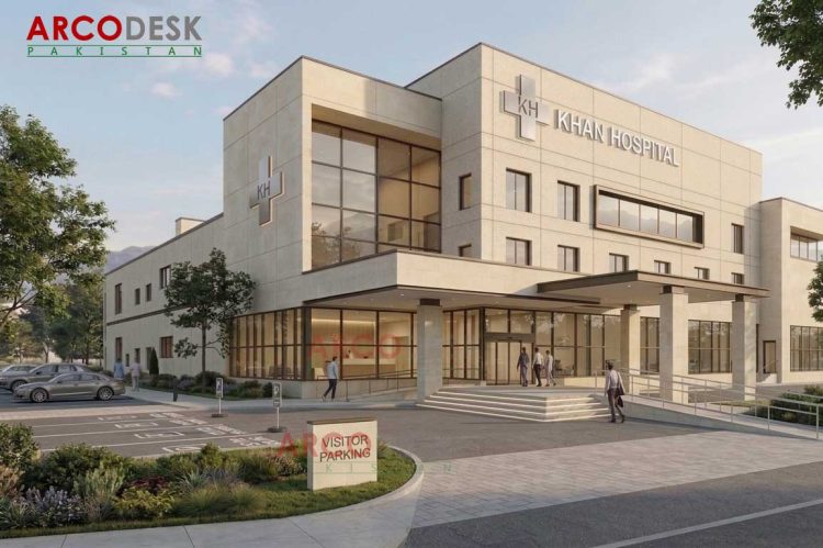 Modern Hospital Design in Gujranwala