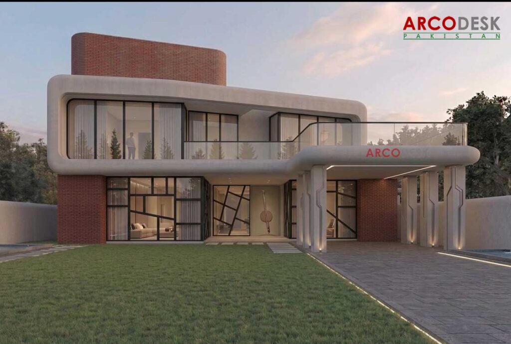 Beautiful Modern Farm House Design in Rawalpindi