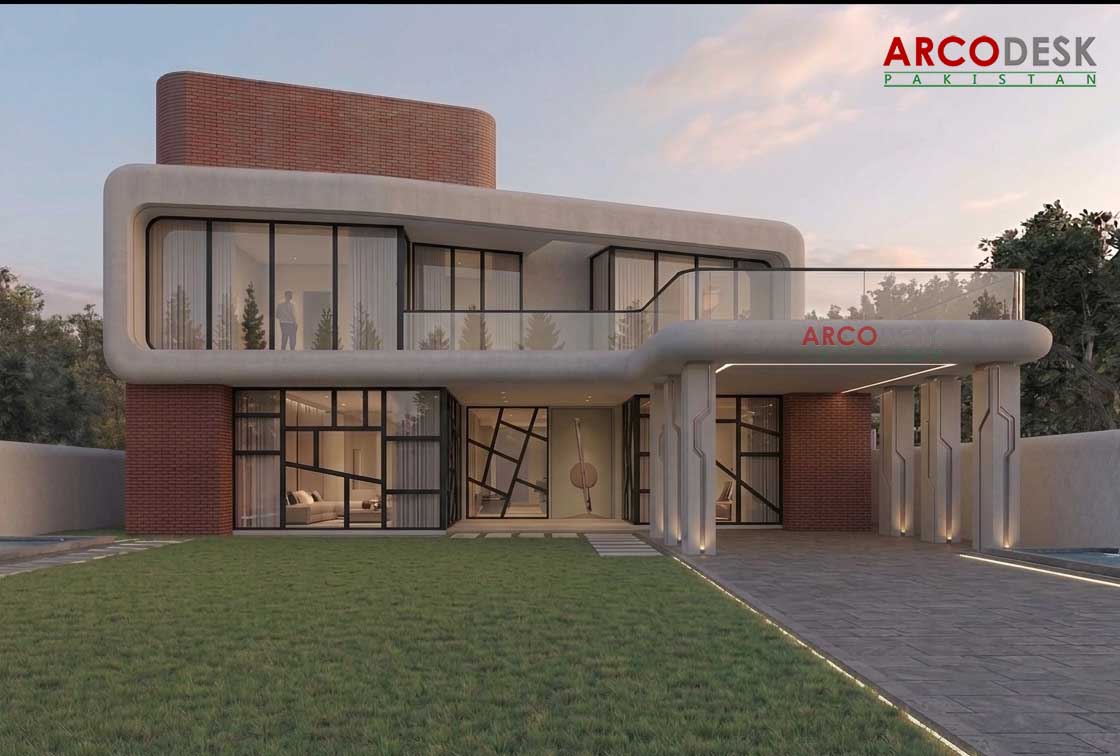 Beautiful Modern Farm House Design in Rawalpindi