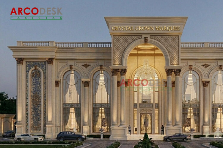 Beautiful Classical Marquee Design in Sialkot